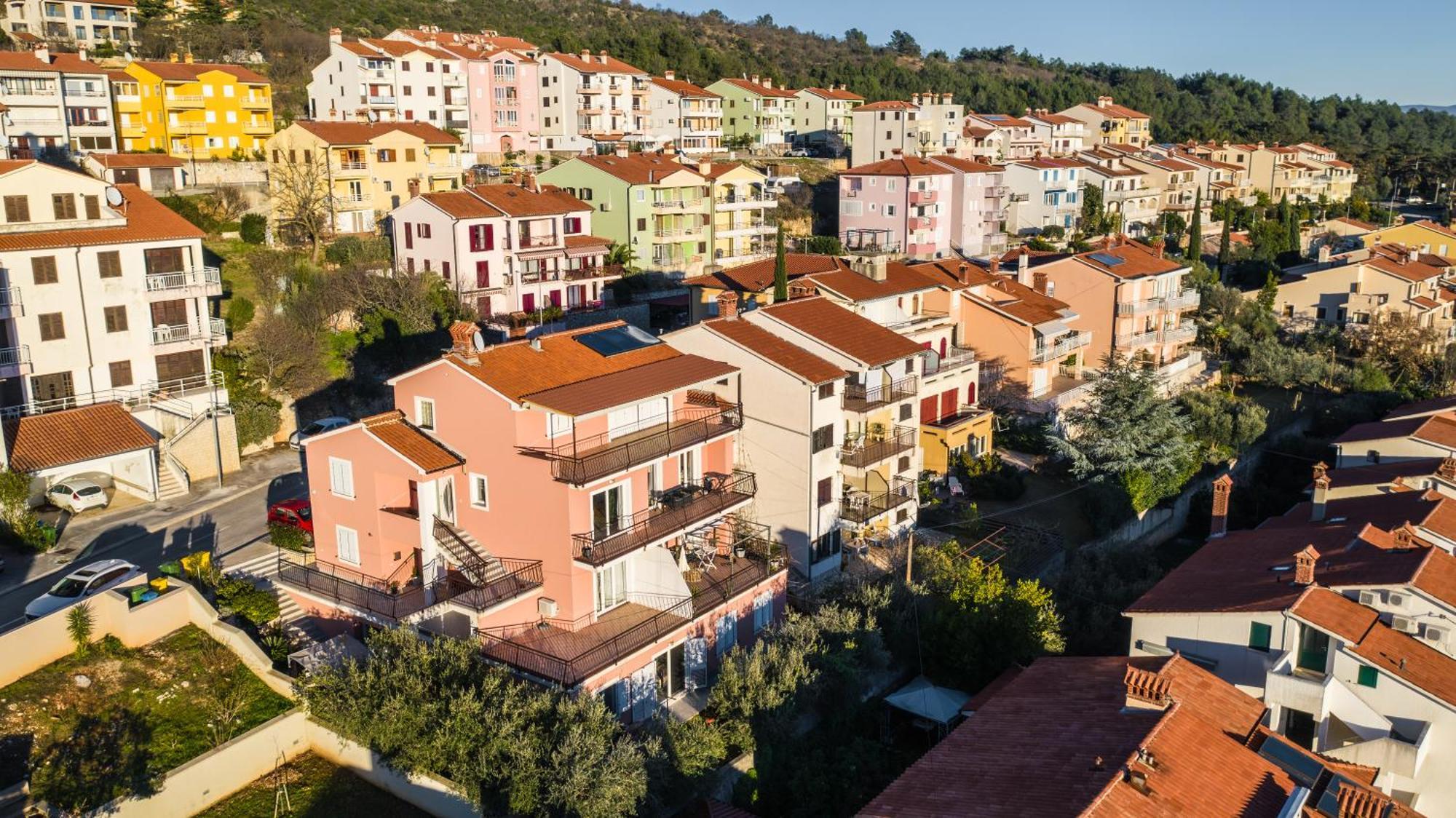 Apartments Oriana Рабац Экстерьер фото