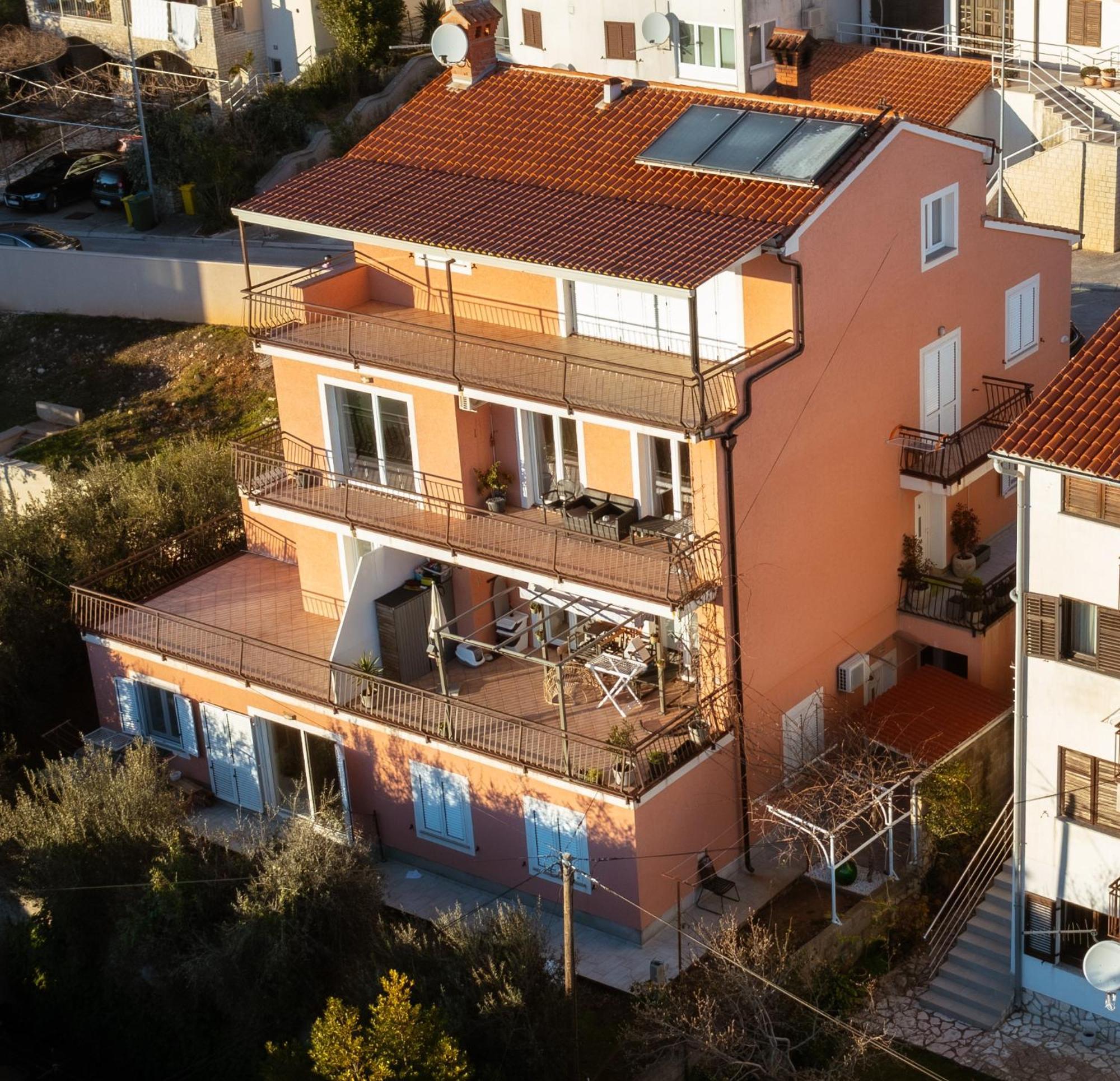 Apartments Oriana Рабац Экстерьер фото